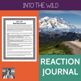 Into the Wild Reaction Journal