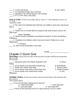 into the wild summer reading assignment answers