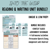 Into the Wild Reading & Writing BUNDLE! (AP Lang, American Lit)