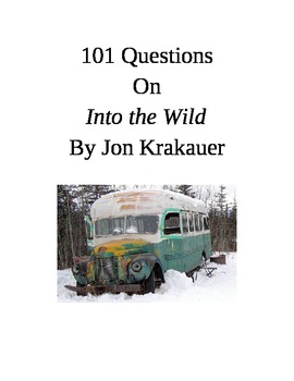 Preview of Into the Wild Study Guide