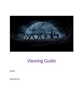 Preview of Into the Woods Movie Viewing Guide and Discussion Questions