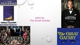 Into to The Great Gatsby PPT