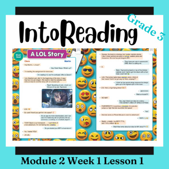 Preview of IntoReading A LOL Story / Module 2 Week 1 Lesson 1