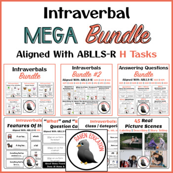 Preview of Intraverbal MEGA BUNDLE (Aligned With ABLLS-R H Tasks)