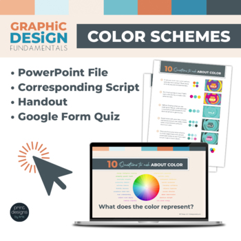 Intro Graphic Design • Middle, High School • Color Schemes | TPT