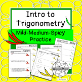 Intro To Trigonometry: Mild, Medium & Spicy Practice