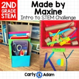 Intro to 2nd Grade STEM Name Tag Challenge