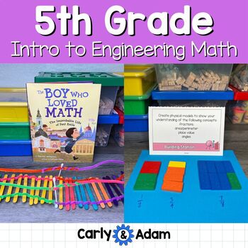 Preview of Intro to 5th Grade Math Lesson - The Boy Who Loved Math
