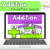 Intro to Addition PowerPoint Lesson - Digital PowerPoint Lesson