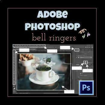 Preview of Intro to Adobe Photoshop Digital Art Bell Ringers & Photography Do nows