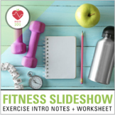 FITNESS NOTES: Intro to Aerobic + Anaerobic Exercise- Slid
