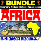 Intro to Africa Unit BUNDLE | Geography Culture History Mo
