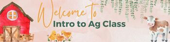 Preview of Intro to Ag Google Classroom Header