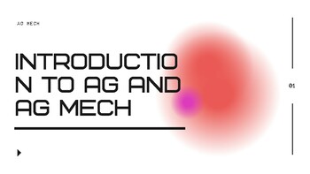Preview of Intro to Ag Mech: Early Inventions, Basic Vocab & Applied Math