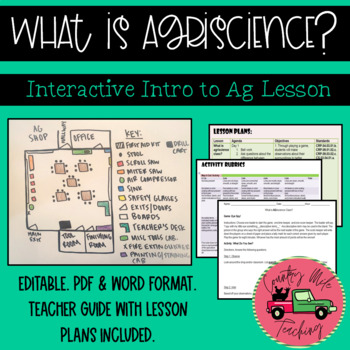 Preview of Intro to Ag: What is Ag Class?-Complete Lesson