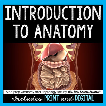 Preview of Introduction to Anatomy Unit