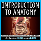 Intro. to Anatomy Unit - Distance Learning Compatible