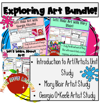 Preview of Intro to Art and Artists Exploring Art Bundle