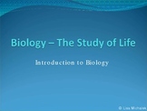Intro to Biology and Scientific Method PowerPoint Presentation Lesson