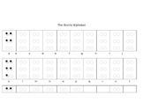 Intro to Braille (My name in Braille)