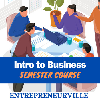 Preview of Intro to Business Semester Course | "Build A City" Full Semester Course