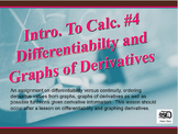 Intro. to Calc. #4 (Differentiabilty and Graphs of Derivatives)
