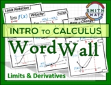 Intro to Calculus Word Wall