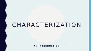 Preview of Intro. to Characterization