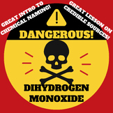 Intro to Chemical Naming! Danger: Dihydrogen Monoxide!!