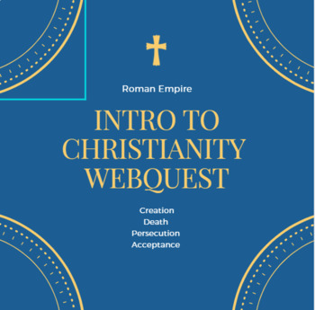 Preview of Intro to Christianity Webquest