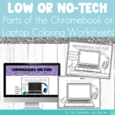 Intro to Chromebooks and Laptops Coloring Worksheets with 