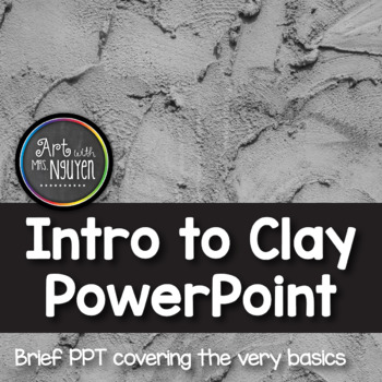 Preview of Intro to Clay PowerPoint Freebie
