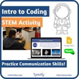 Intro to Coding: Communication STEM Activity