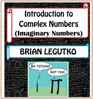 Preview of Intro to Complex Numbers / Imaginary Numbers (Notes, WS, Quiz & Answer Keys)