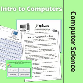 Preview of Intro to Computers