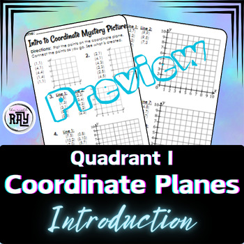 Preview of Intro to Coordinate Plane (1st Quadrant)