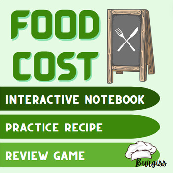 Preview of Intro to Culinary/FACS | Food Cost Practice + Game *GOOGLE DRIVE*