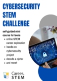 Intro to Cybersecurity Careers STEM Challenge (computer sc