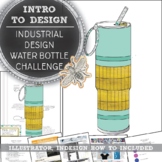 Intro to Design, Media Tech, Digital Art: Water Bottle Ind