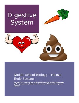 Preview of Intro to Digestive System (Day 3)