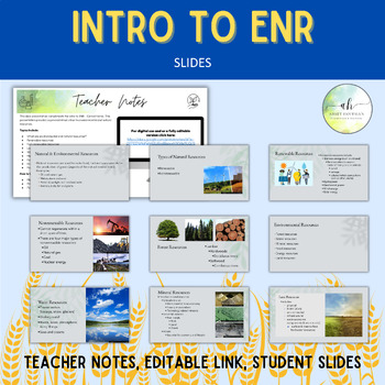 Preview of Intro to ENR - Slides