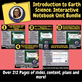 Preview of Intro to Earth Science: Interactive Notebook Unit Bundle