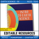 Intro to Earth Science Notes, PowerPoint, and Test