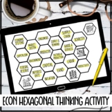 Intro to Economics Hexagonal Thinking Activity (Paper)