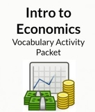 Intro to Economics Vocabulary Activity Packet