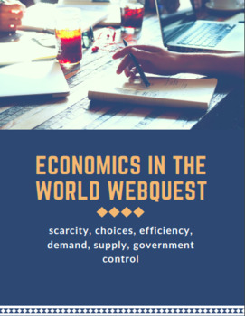 Preview of Intro to Economics Webquest