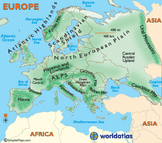 Intro to Europe 90 minute lesson plan