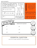 Intro to Exponents Guided Notes