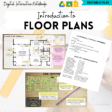 Intro to Floor Plans-Digital Interactive Notebook