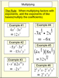 Fractional Exponents for PDF and Socrative, 5 Assignments 